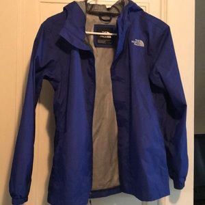 North Face girls large or women’s small raincoat